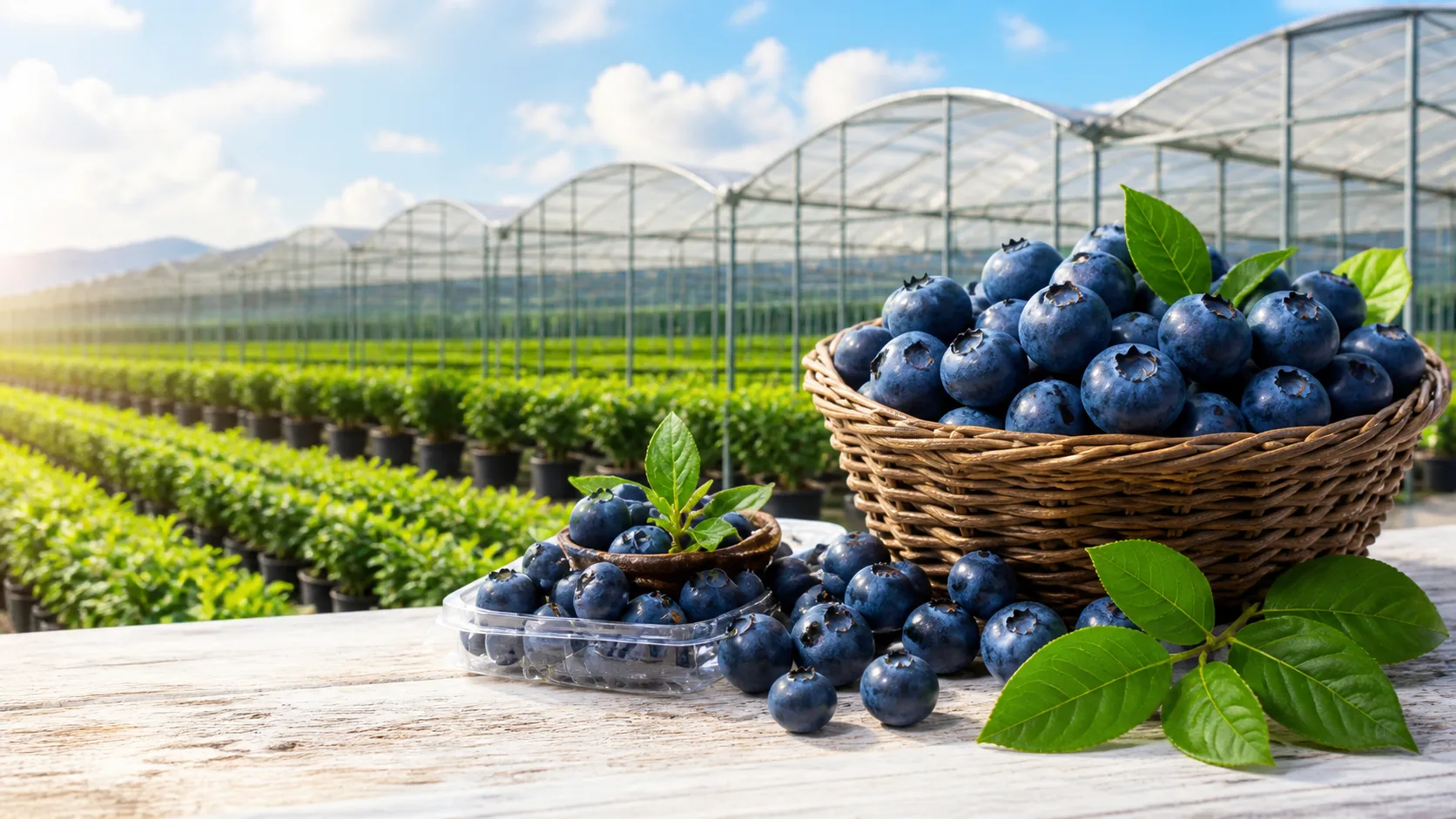 Land of Berry sera ve üretim alanı