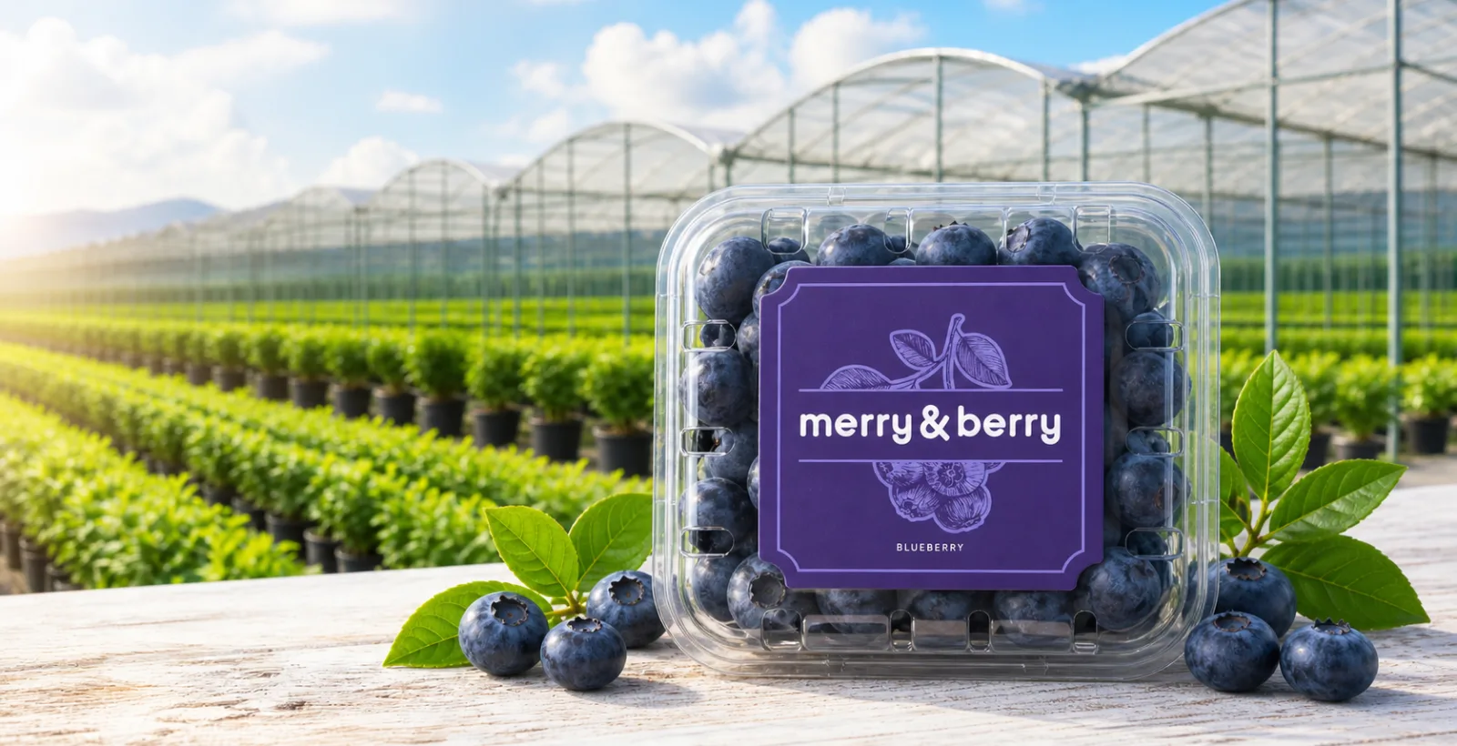 Land of Berry sera ve üretim alanı